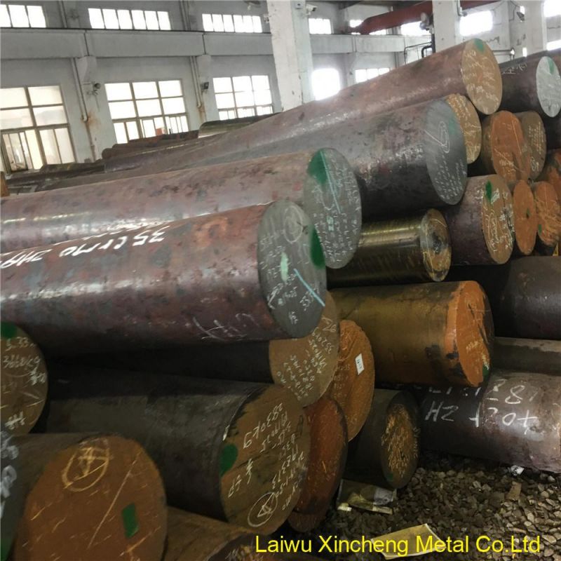 Scm430 / AISI 4130 Forged and Rough Turned Steel Round Bar