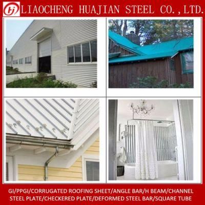 Galvanized Corrugated Roofing Sheet with Trapezoidal Tile