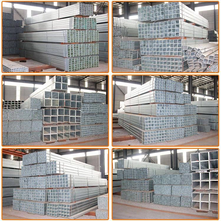 40X40 Zinc Coated Welded Square Steel Pipe