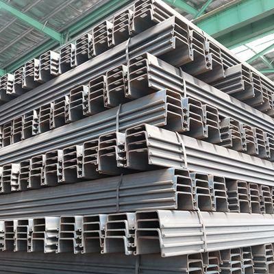 Hot Selling Steel Sheet Pile Type 2 Sy295/Sy390 Best Price and Fast Delivery400*100*10.5mm Steel Sheet Pile Manufacturer Price