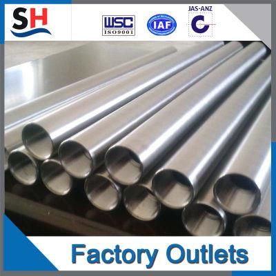 Best Selling 201 202 304 SUS304 304L 316L Stainless Welded Steel Pipes/Seamless Tubes Brush Polish Finish 2b Ba 6K 8K Surface Round Tube