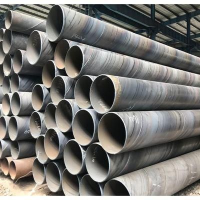 SSAW 219-2020 mm Large Size Spiral Welded Black Carbon Steel Pipe