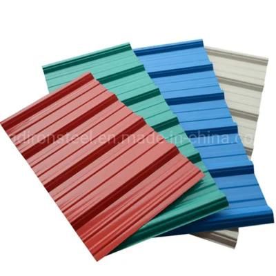 Building Material Prepainted Galvanized/Galvalume Color Coated Corrugated PPGI/PPGL Roofing Sheet