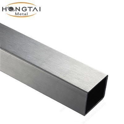 AISI 304 201 0.3 mm Thick Stainless Steel Round and Square Pipes 40X20
