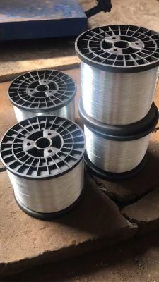 1.0mm 2.5mm Galvanized High Carbon Steel Wire Spring Steel Wire or for Fishing Net for Flexible Duct En10269