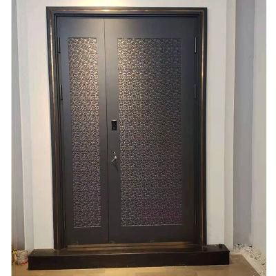Embossed Galvanized Door to Customize Modern Indoor Anti-Theft Door