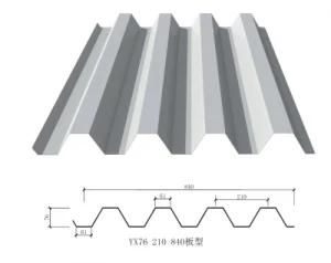 0.25-0.70mm Thickness Corrugated Roofing Sheet for Construction