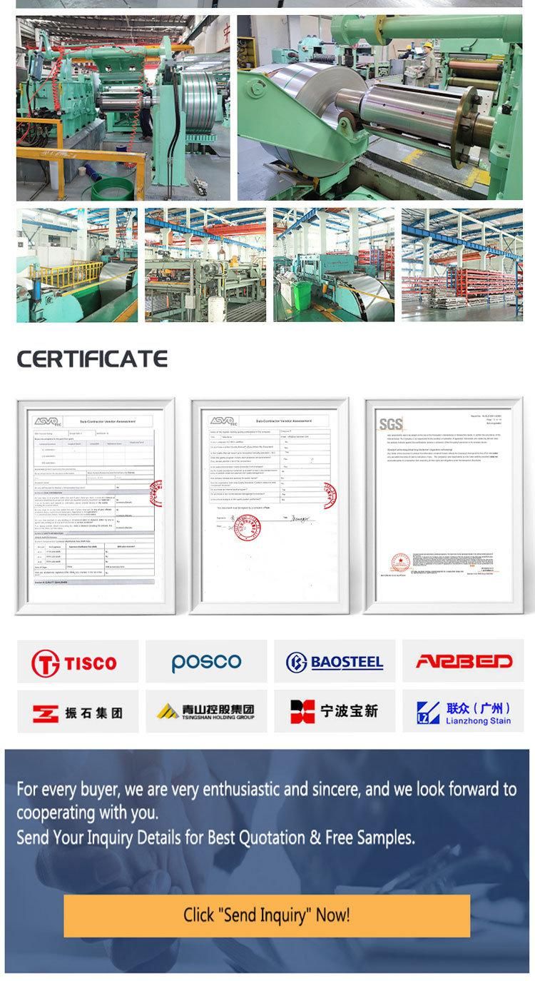Factory Price AISI ASTM 309 310 314 330 Stainless Steel Sheet with High Oxidation Resistance and Creep Strength