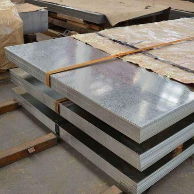 Galvanized PPGI Steel Sheet Plate Dx51d ASTM Standard Polished Surface for Building Pipe Using