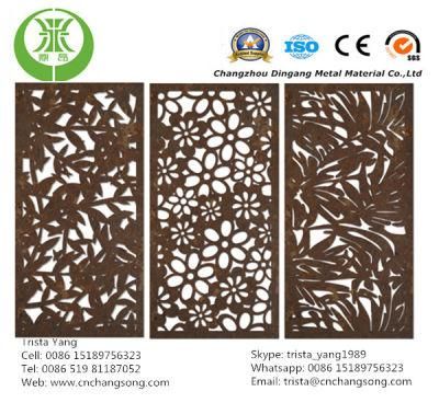 laser Corten Steel Sheet