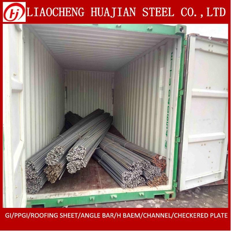 GB Standard 20mm Deformed Steel Rebar in Warehouse