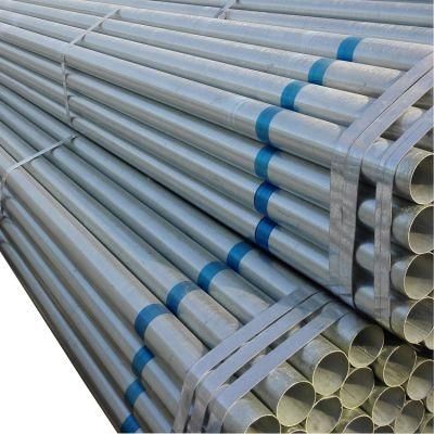 ERW Carbon ASTM A53 Black Iron Pipe Welded Sch40 Steel Pipe