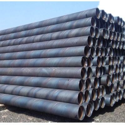 Fluid Pipe SSAW Welded Steel Pipe Low Pressure Fluid ERW Welded Spiral Steel Tube Used for Water Well Casing Pipe