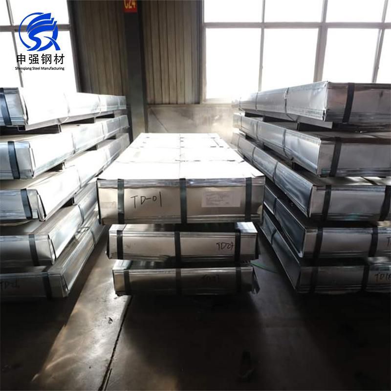 Cold Rolled Wave Galvanized Zinc Profiled Plate Dx51d Hot DIP Galvanized Corrugated Steel Roof Sheet