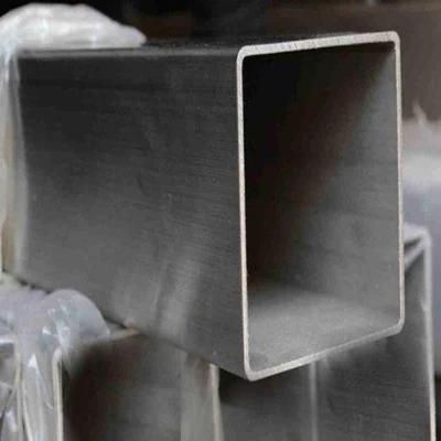 Rectangular Stainless Steel Tube Tp347 Stainless Steel Welded Pipe 1.4550 Stainless Steel Rectangular Tube