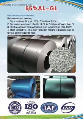 High Quality Competitive Aluminium Zinc and PPGI Corrugated Sheet Color Galvalume Steel Coil Az150