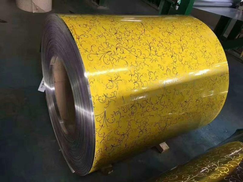 PPGI White Color Code 9016 Prepainted Galvanized Steel Coil 0.4mm PPGL in Steel Coils Color Coated Steel PPGI