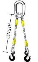Pressed Flemish Eye Galvanized Wire Rope Lifting Sling