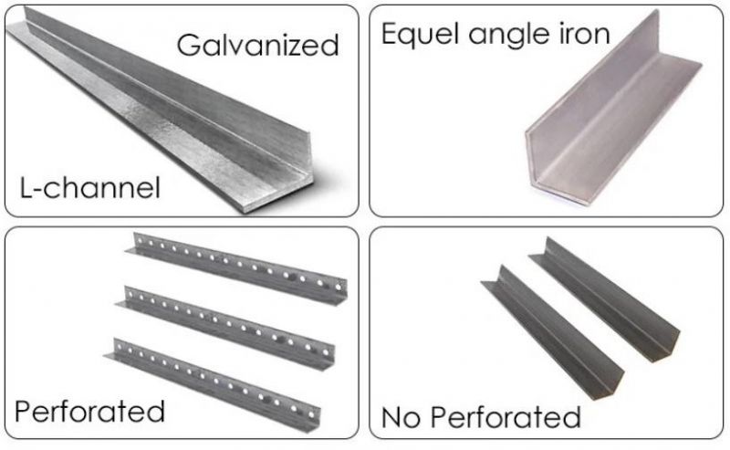 Hot Rolling Treatment Grade Low Carbon Material Angle Steel