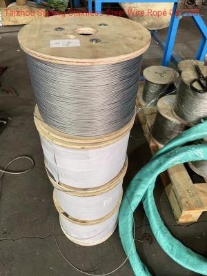 304 7X19 20mm High Tensile Strength Stainless Steel Wire Rope
