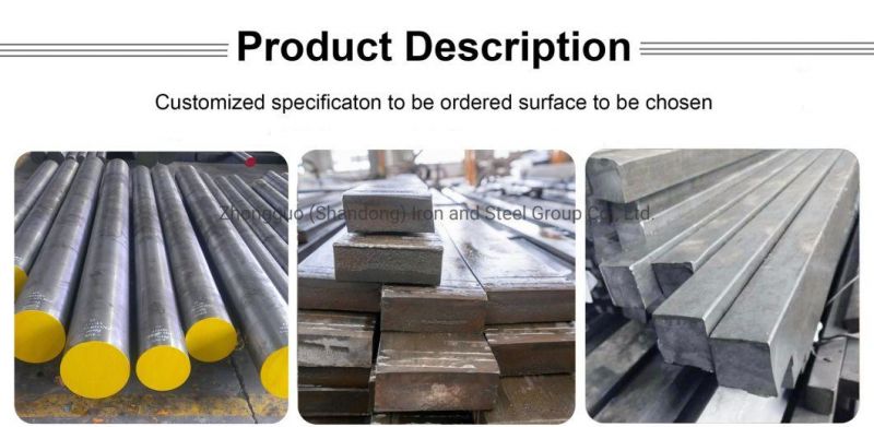 ASTM A283/A283m Guozhong Hot Rolled Carbon Alloy Steel Square Bar for Sale