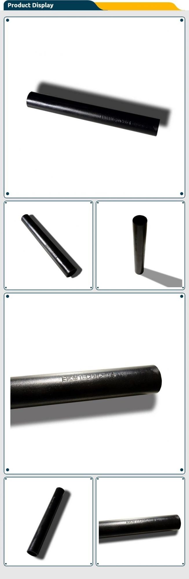 Cold Rolled Black Annealing Thin Wall Steel Pipe