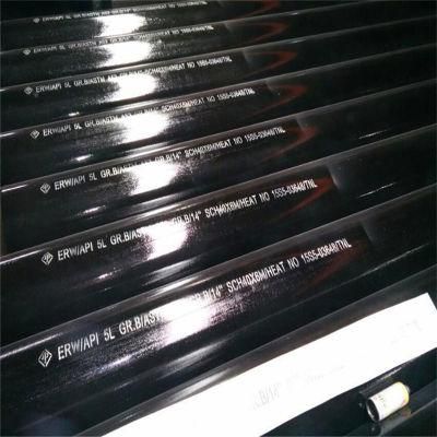 Black Welded Pipes for Fire Protection Type Rolled Groove