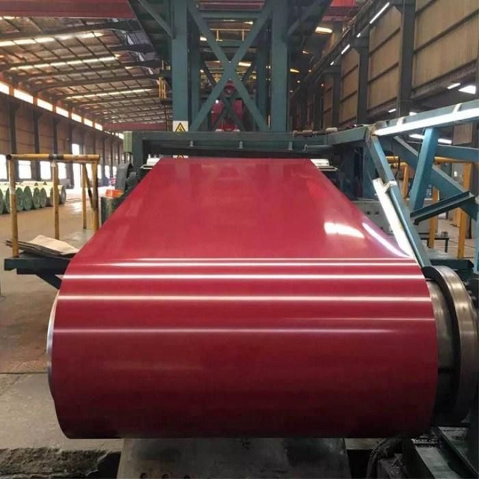 PPGI White Color Code 9016 Prepainted Galvanized Steel Coil 0.4mm PPGL in Steel Coils Color Coated Steel PPGI