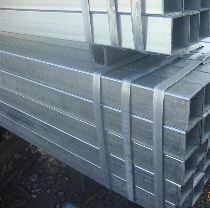 20*20-500*500mm/20*40-300*500mm and Rectangular Steel Packed by Strips for Building Square Pipe