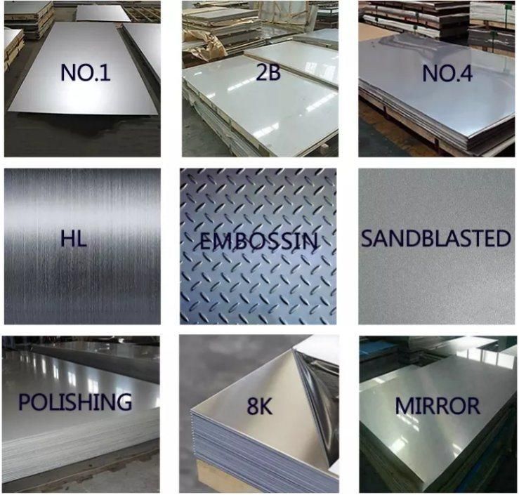 Decorative Hot / Cold Rolled ASTM 201 / 202 / 304 / 304L / 316 / 316L / 321 / 309S / 310S / 410 / 420 / 430 2b / Ba / 8K / Mirror Stainless Steel Sheet / Plate