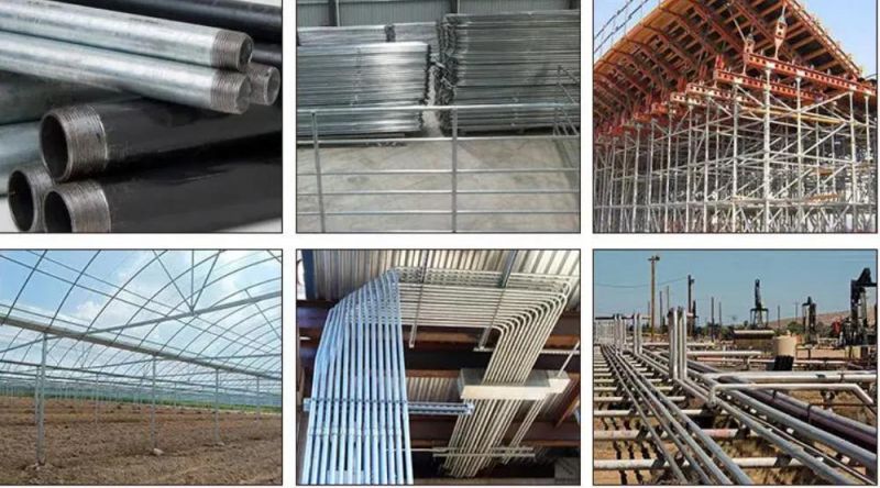 Hot DIP Galvanized Steel Pipe Pre Galvanized Steel Pipe Round Gi Steel Tubes and Pipes