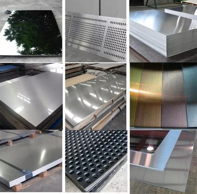 0.2mm Thick 0.4mm 1 5mm 1 2h Black Mirror Series 2 304 Stainless Steel Plate Galvanized Steel Sheets in Steel Plates