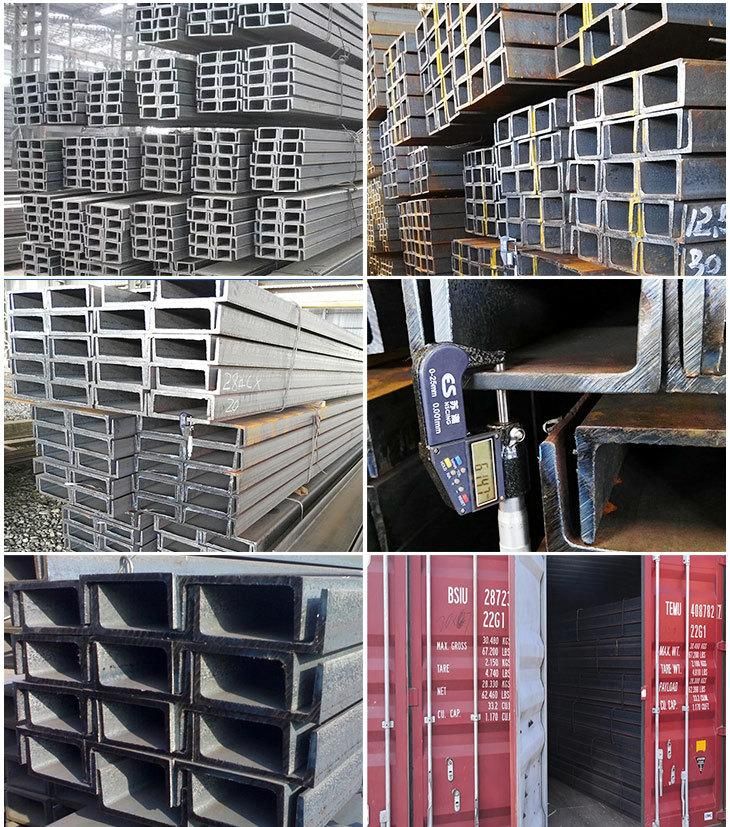 Carbon Steel U Shaped Channel for Steel Warehouse