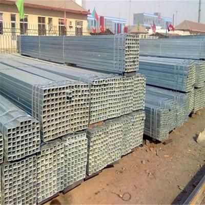 Black Iron Square Pipe Building Material Hollow Tube