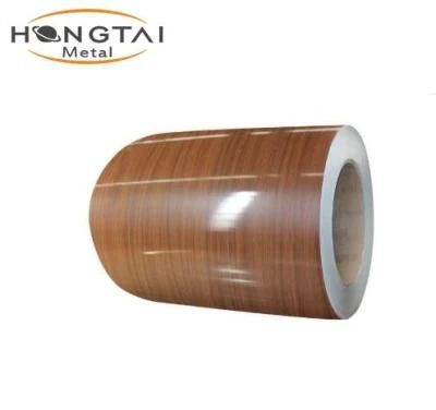 Building Materials Prepainted Sheets Wooden Pattern PPGI for Ceiling or Walls
