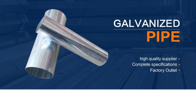 in Stock Pipe Hot Dipped Galvanized Welded Steel Pipe Price