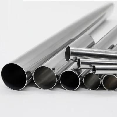 Inox Manufacturer 201 304 316 Polished Round Stainless Steel Pipe in China Square Pipe Inox Ss Seamless Tube