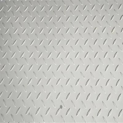 Hot Rolled 304 304L 316 316L Checkered Stainless Plate Steel 3mm Anti-Slip