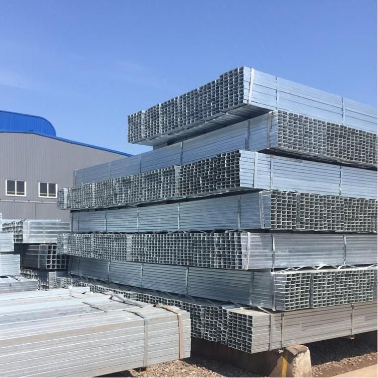 Factory Direct Supply Competitive Hot DIP Galvanized 48.3 mm Steel Pipe, Round Square Rectangular Gi Pipe for Carports, Scaffolding Tubes