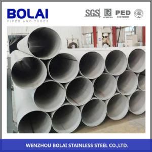 304 304L 316ti Welded Tube Stainless Steel Pipes Heat Exchanger Tube for Fluid Transport
