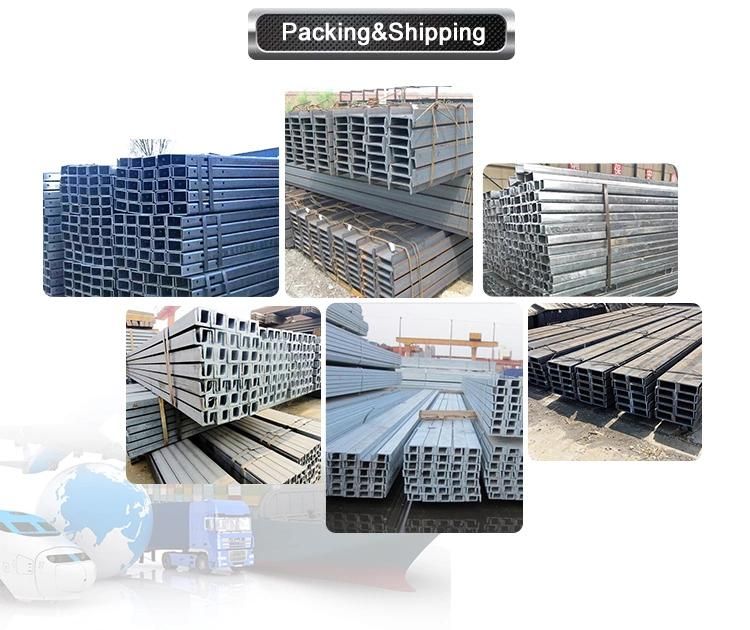 ASTM Stainless Steel Channels Manufacturers Q235B Q345b Channel Steel Wholes Steel Channel with Good Price