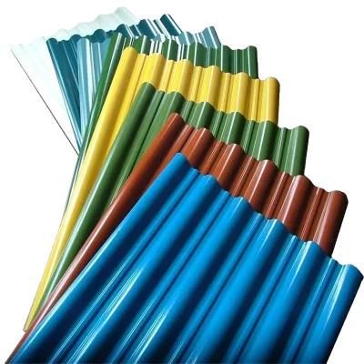 PPGI/PPGL Zinc Coated Corrugated Roofing Sheet/Color Price of Galvanized Roof