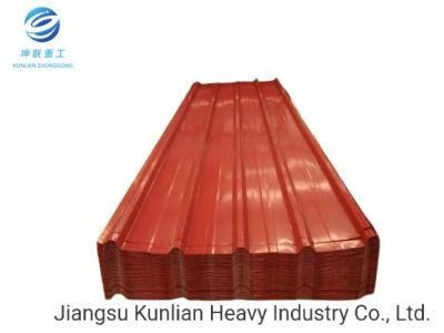 Factory 0.12*665mm SGCC S550gd+Az Yx35-125-750 Yx25-205-1025 Galvanized Corrugated Gi Roofing Steel Sheet