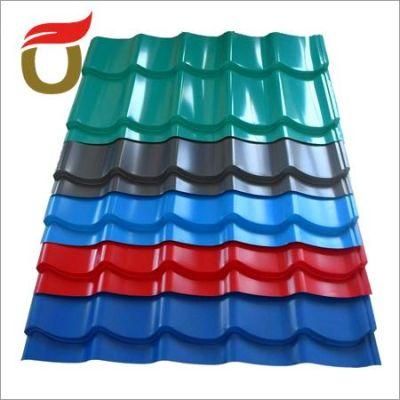 High Quality ISO Approved ASTM 0.12-2.0mm*600-1250mm Construction Material Color Coated Galvanized Steel Roofing Sheet