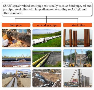 API 5L Spiral Steel Boiler Tubes