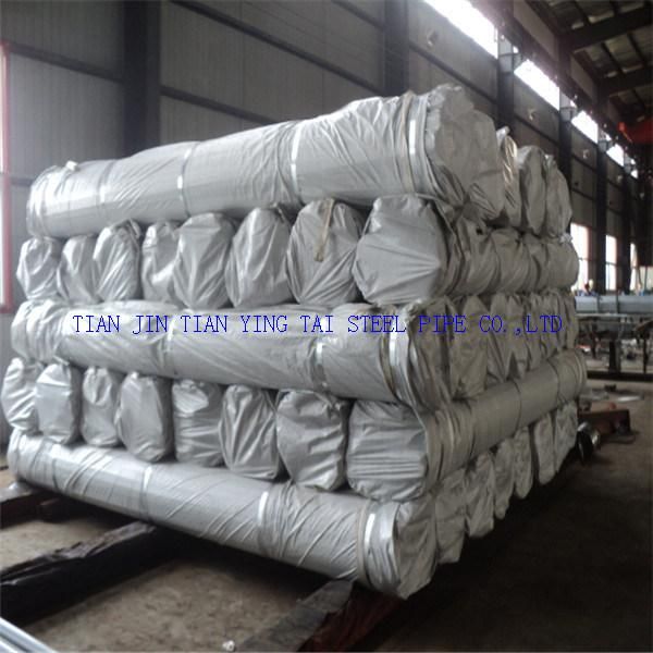 6 Inch Round Galvanized Steel Pipe and Gi Pipe for Construction