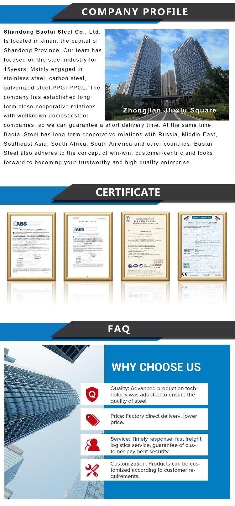 Corrugated Roof Sheet Metal Material PPGI PPGL Color Coated Coil