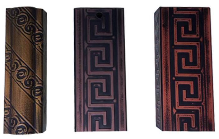 Galvanized Embossed and Color Coated Steel Hollow Section