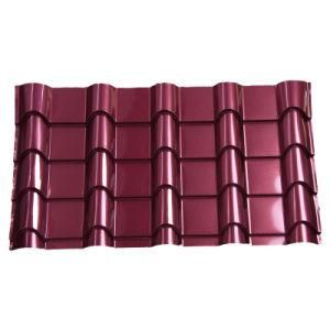 Ral3000 PPGI Prepainted Corrugated Steel Sheet SPCC Dx51d Galvanized Roofing Sheet for Building Material