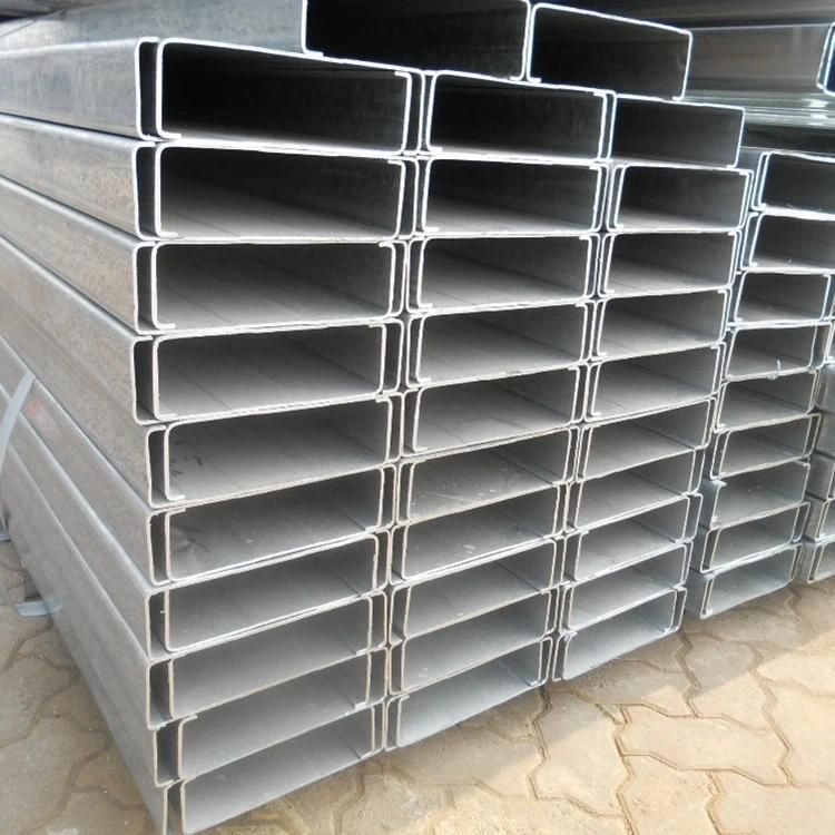 High Quality High Strength Customized C Channel Iron Steel Beam Channel
